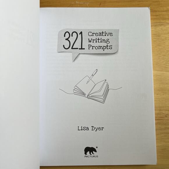 321 Creative Writing Prompts by Lisa Dyer Paperback Book Creative Writing - Picture 2 of 8